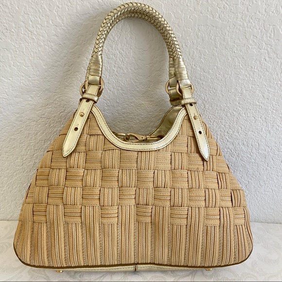 Cole Haan Handbags - Cole Haan Genevieve woven bag